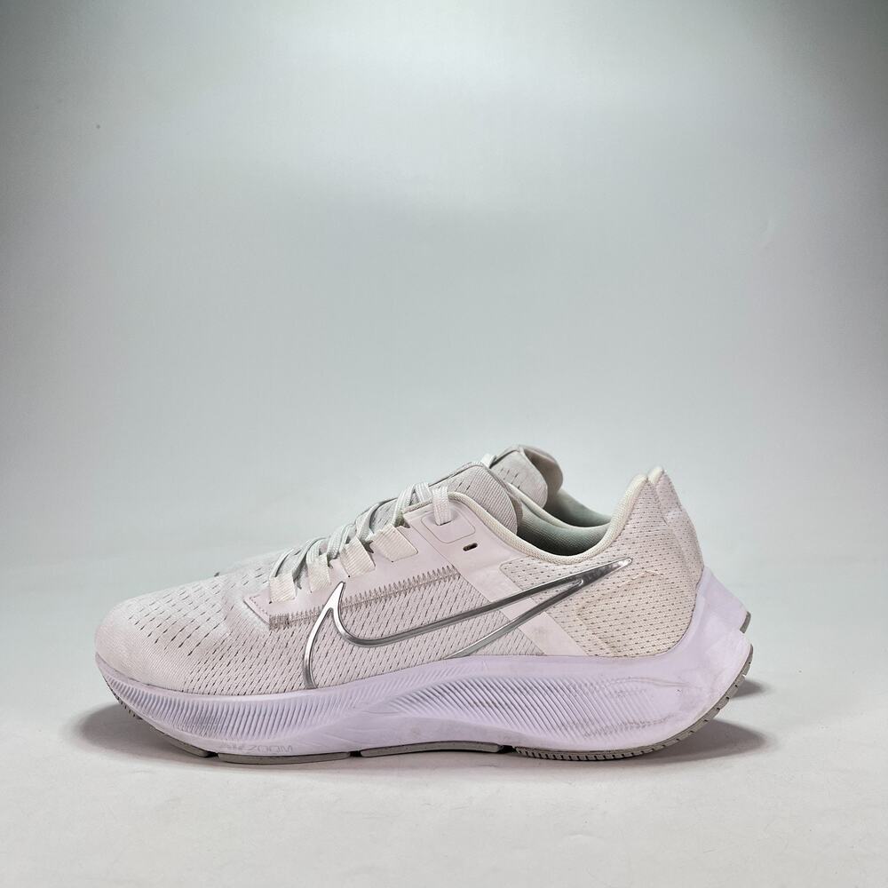 Nike Air Zoom Pegasus 38 White Running Shoes Sneakers CW7358-100 Women's Size 8 - Picture 3 of 9